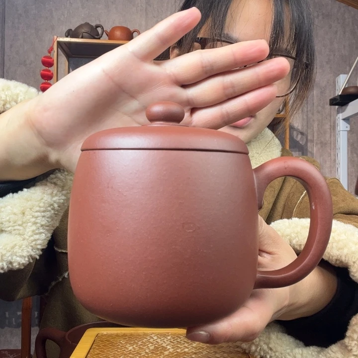 茶杯紫砂原矿紫砂杯