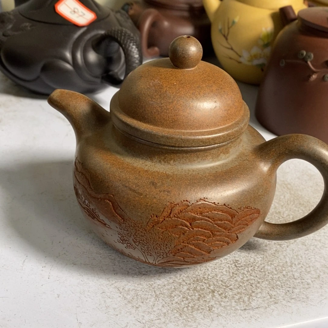 紫砂茶壶原矿手工126