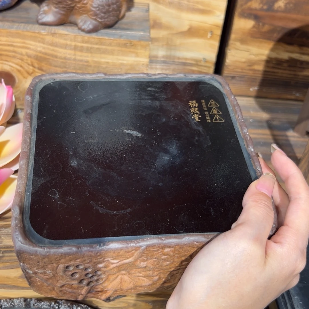 裸烧粗陶老岩泥茶具茶壶