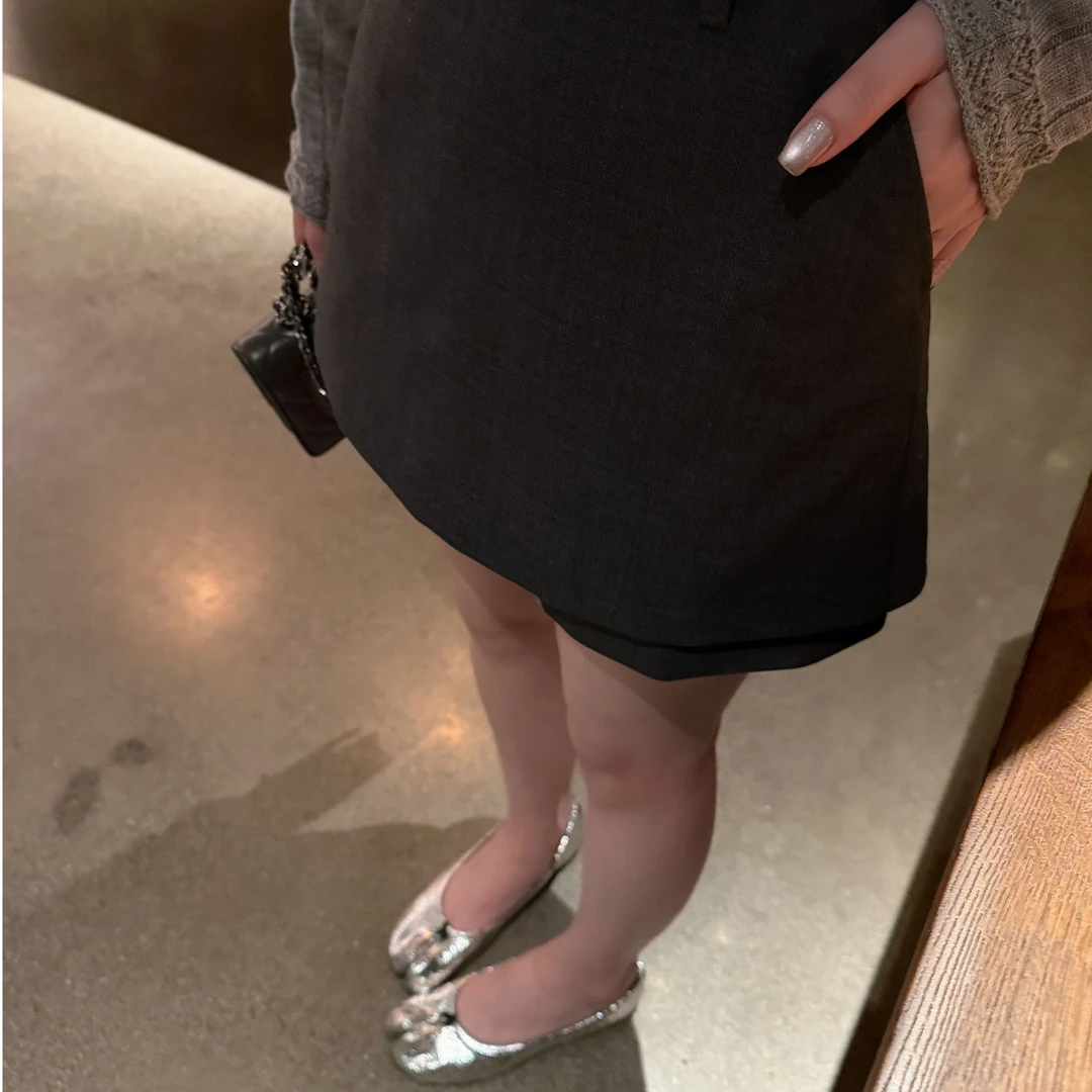 syna希娜 舒适感高腰休闲裙裤