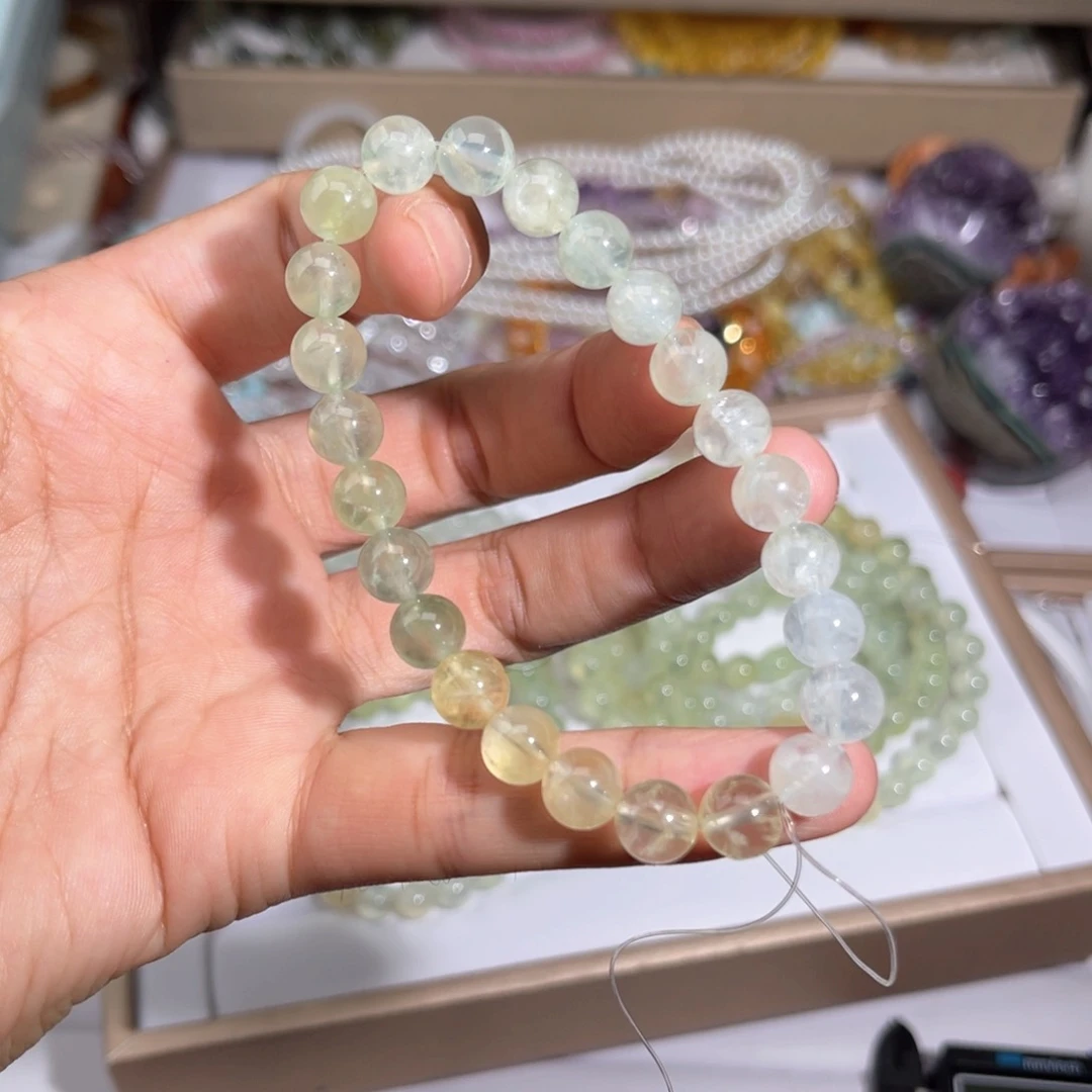 水晶手链未镶嵌葡萄石031