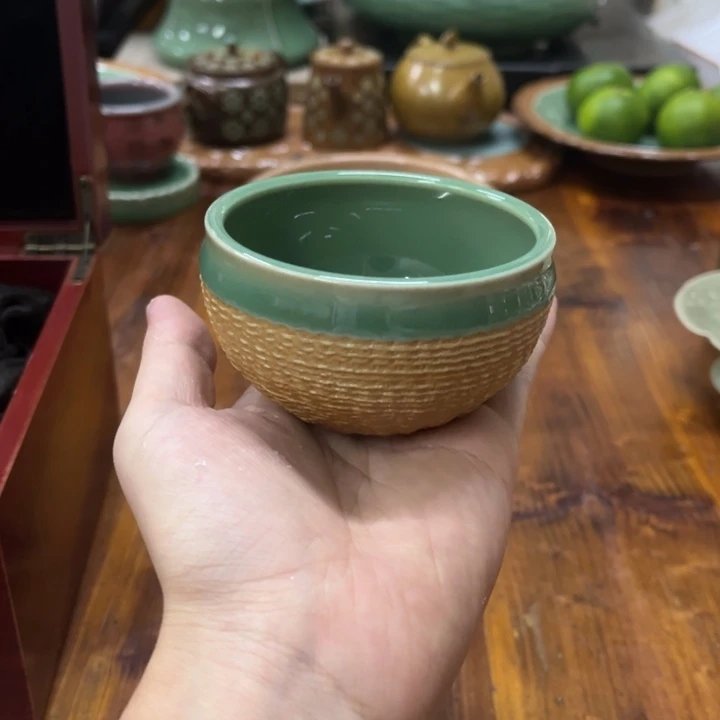 小仲青瓷茶器微瑕6572