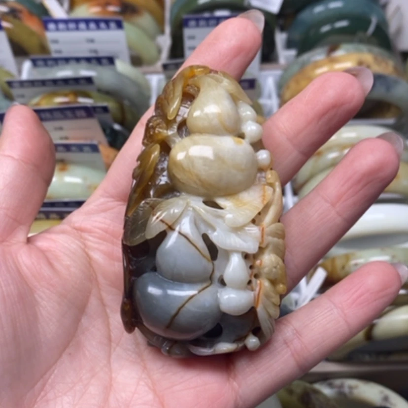 【闪购商品】蛇纹石玉手镯未镶嵌A**S