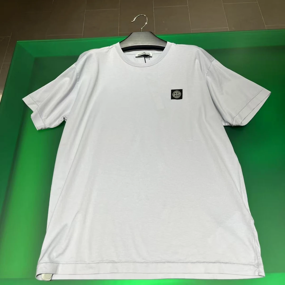 未使用 STONE ISLAND 石头岛/GG/男士白色短袖T恤 折扣款