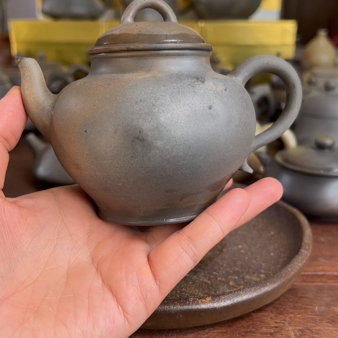 贵台龙窑柴烧茶壶A09