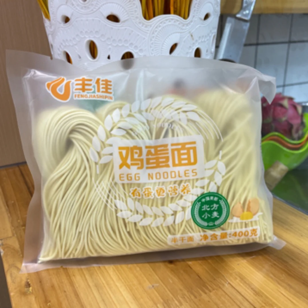 丰佳鸡蛋面400g/袋