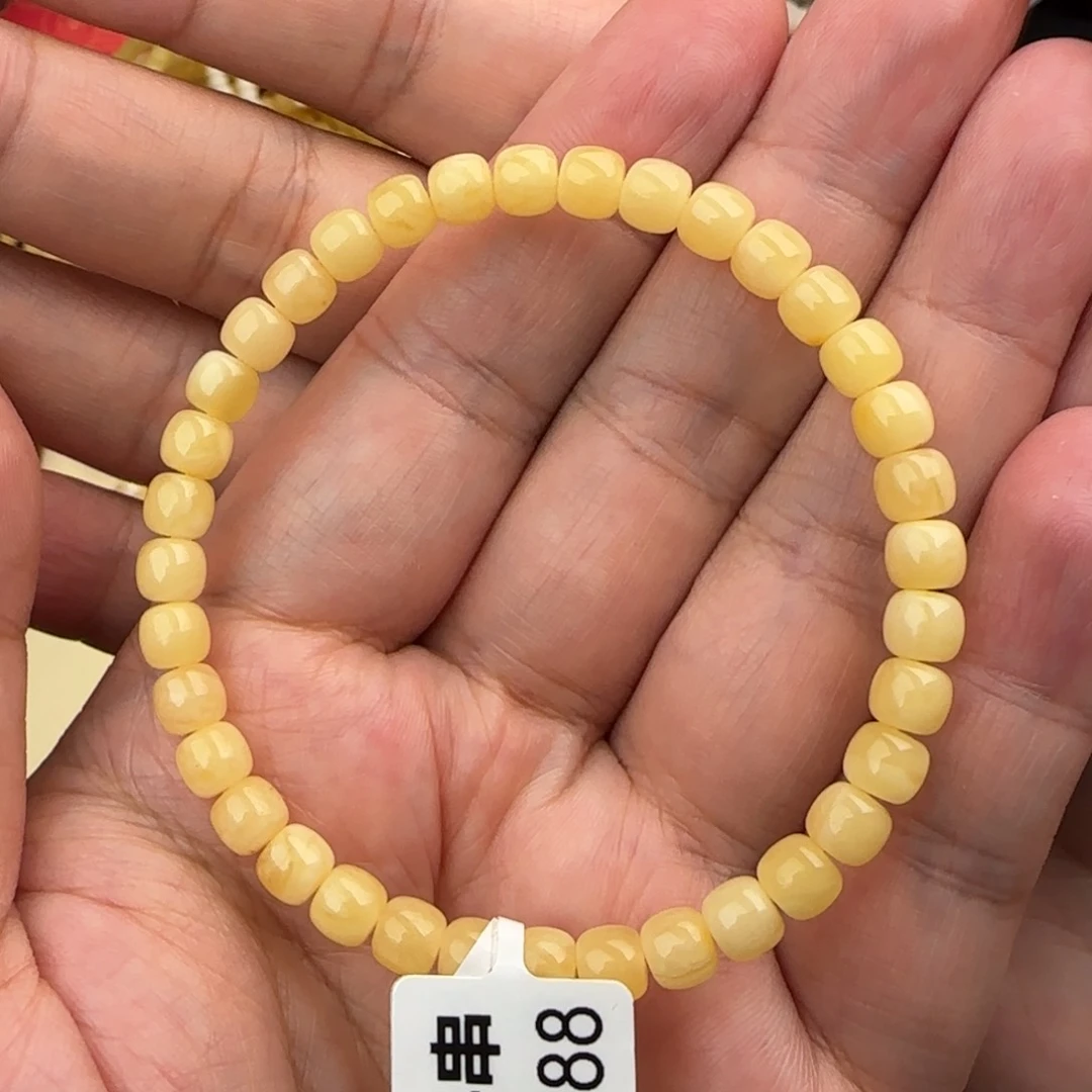 琥珀手链未镶嵌5.5咪