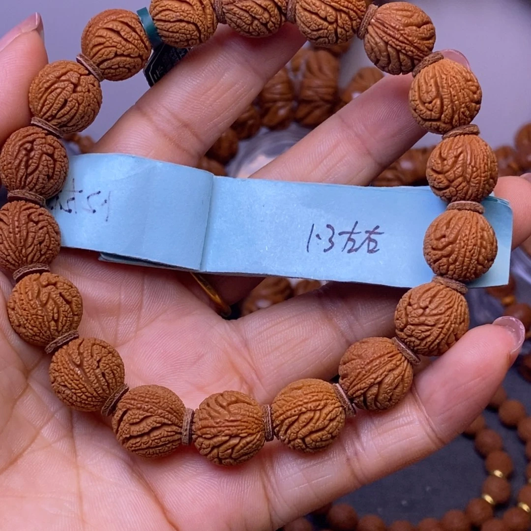 秦岭龙纹桃核18颗