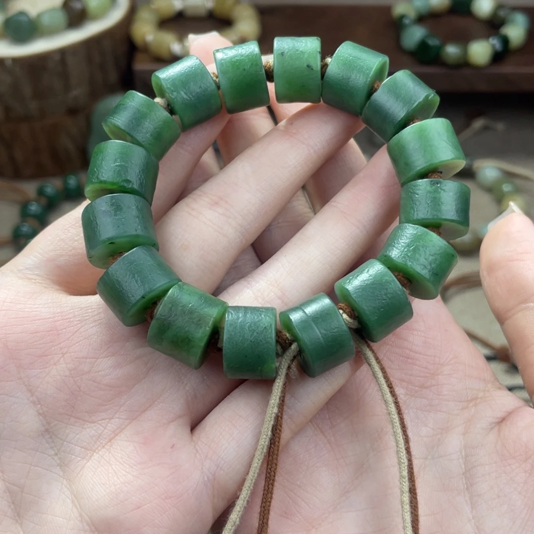 行***0和田玉未镶嵌手链