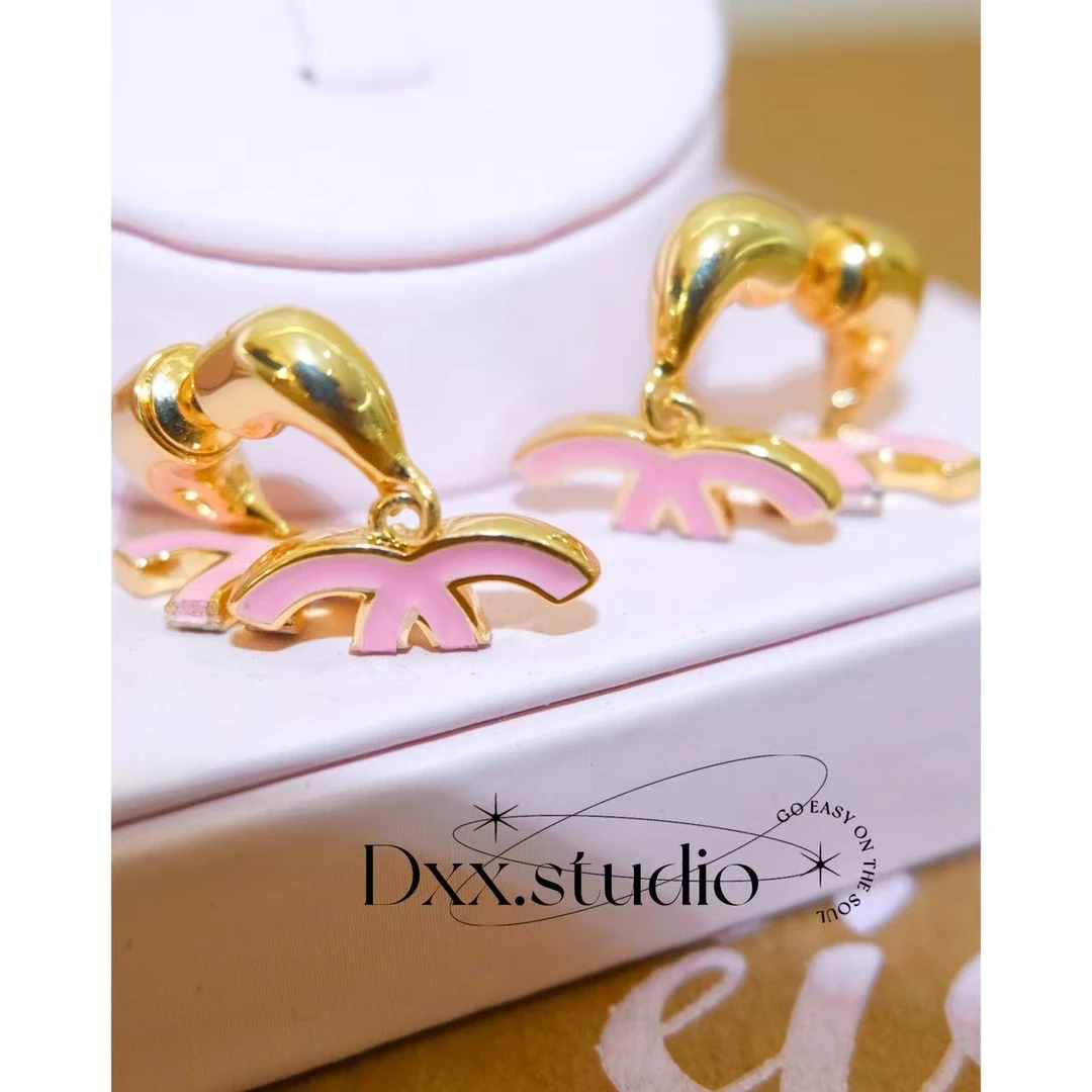 铜合金合成锆石耳饰 小众设计百搭ins耳饰51280