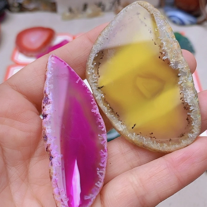 【闪购商品】未镶嵌玛瑙/玉髓珠宝半成品秋**语