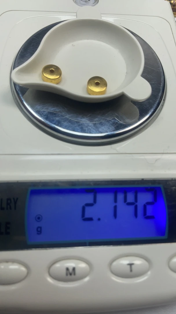 足金999配饰隔片