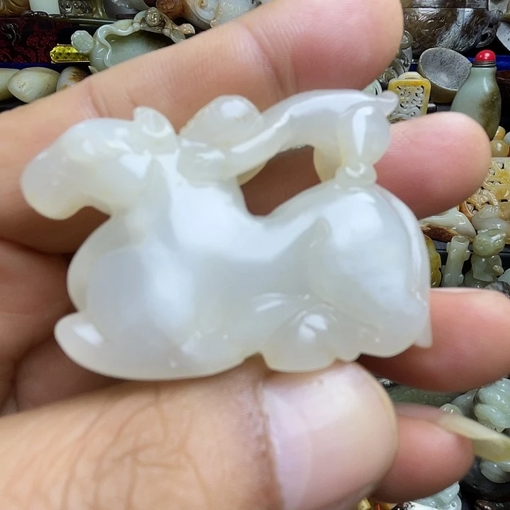 颈饰未镶嵌和田玉