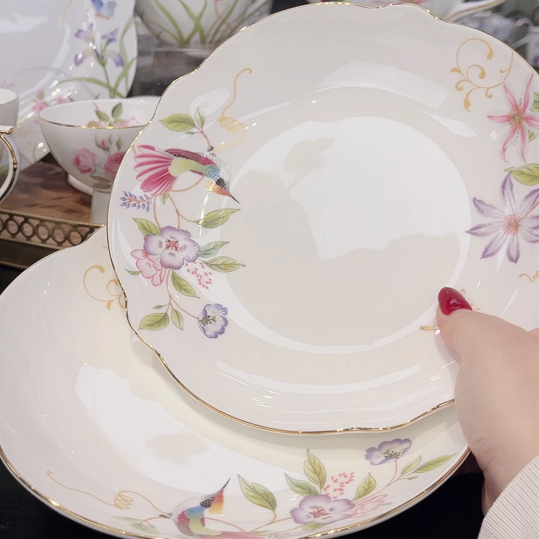 骨瓷深盘——————————————-