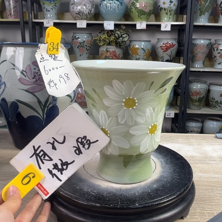 罐1tc景德镇陶瓷花盆