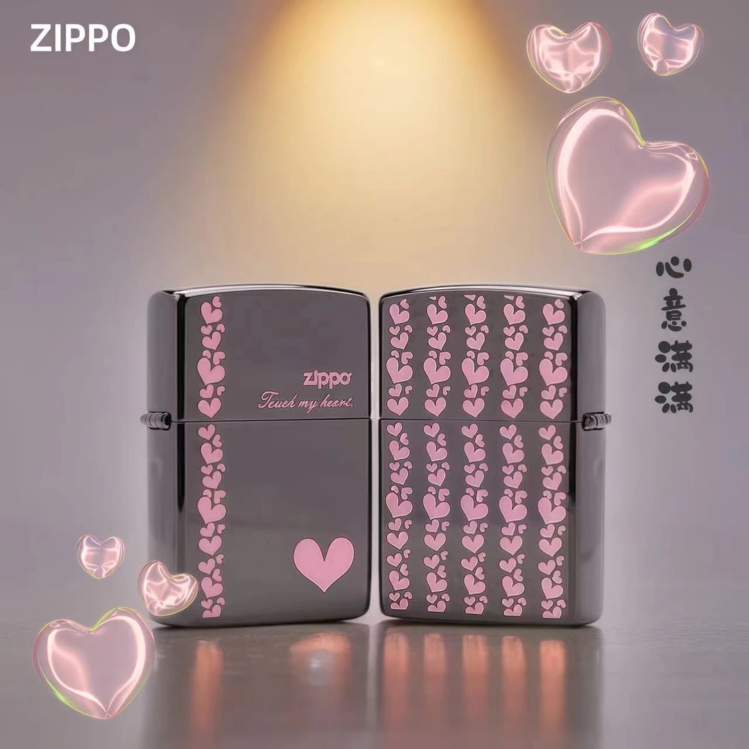 ZIPPO打火机【心意满满】日版官方原装正品煤油防风爱情礼物RBJ1