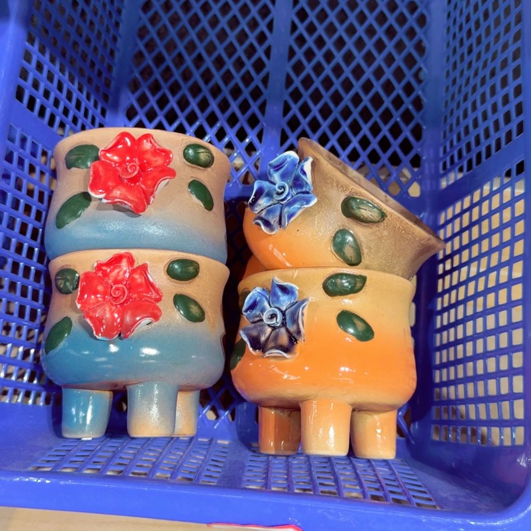 紫砂花盆粗陶盆醋