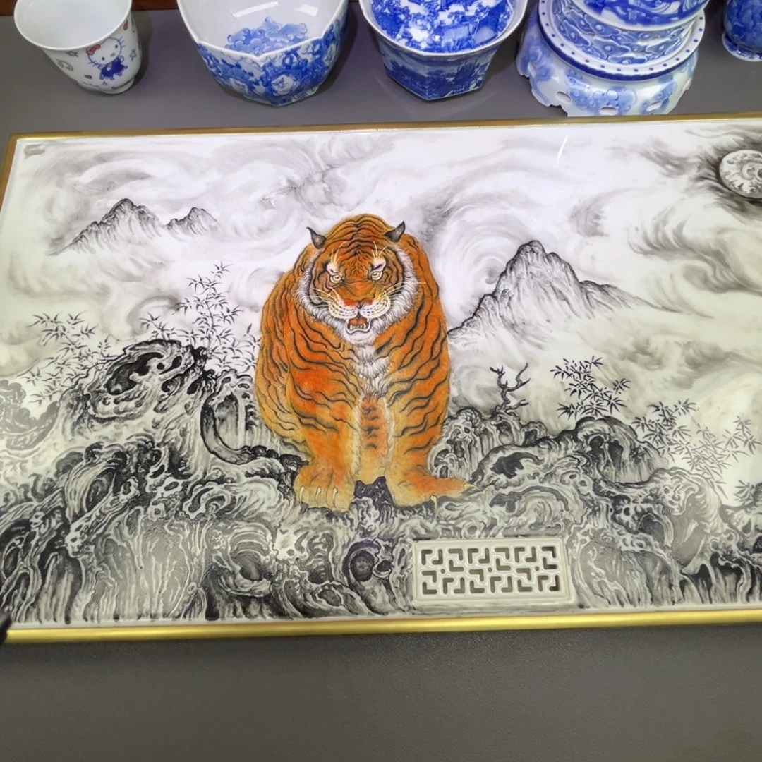 e***c陶摆件手工手绘哈哈哈哈哈