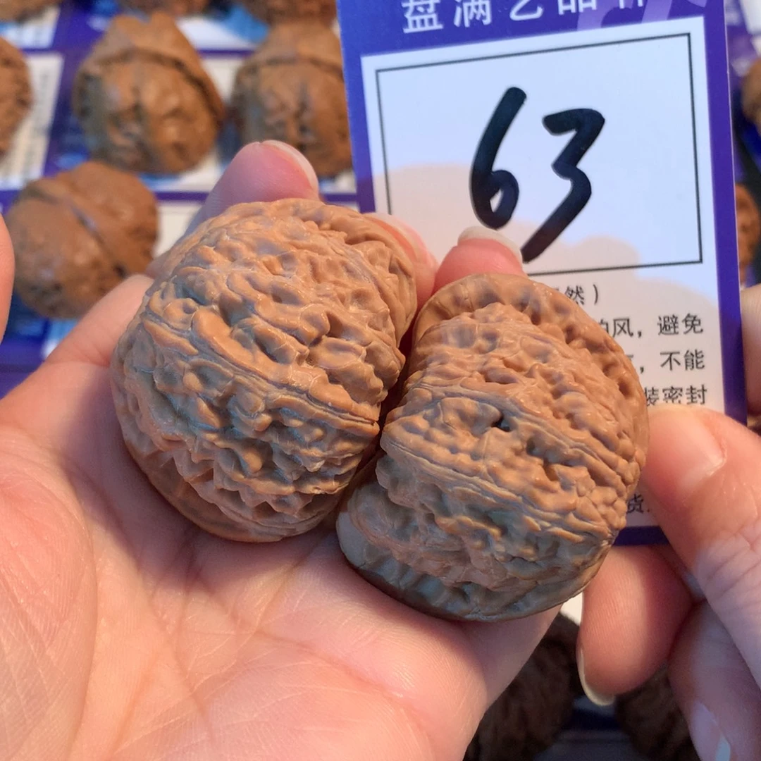 把件文玩核桃63白狮子4.3