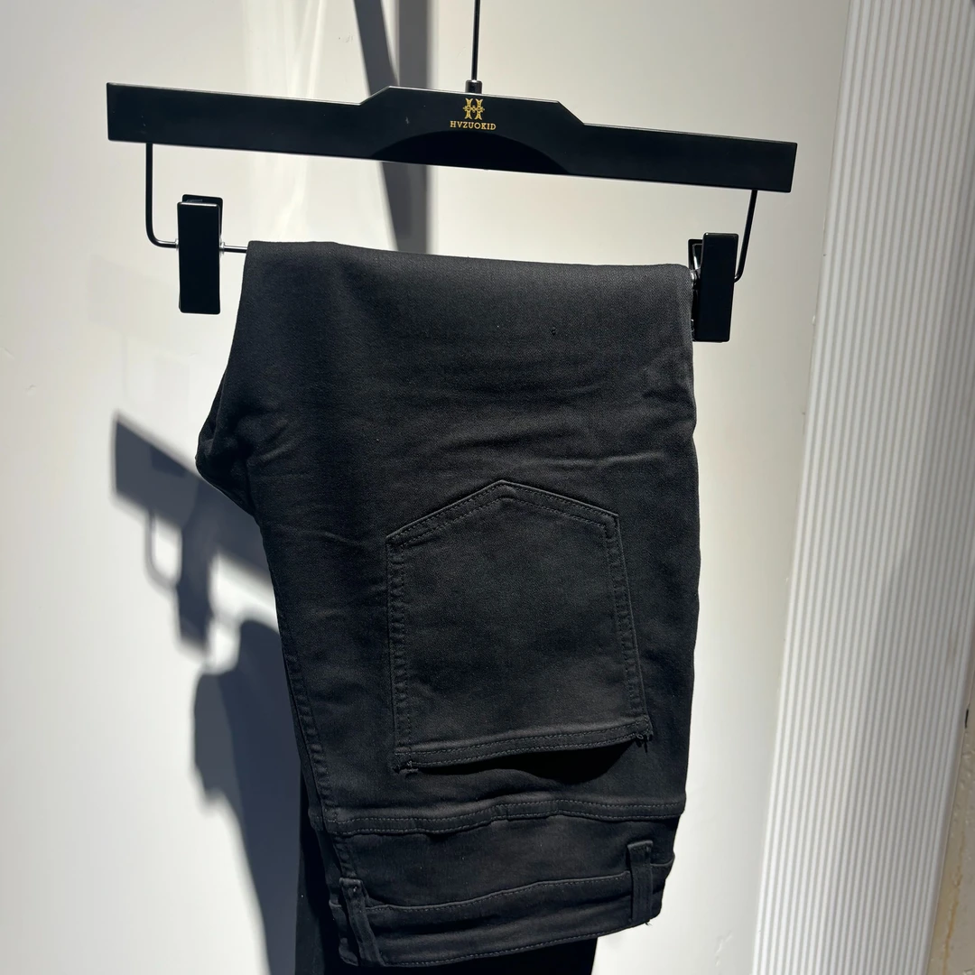 P-原单 新型亚赛尔面料高品  四季款微弹牛仔长裤4184