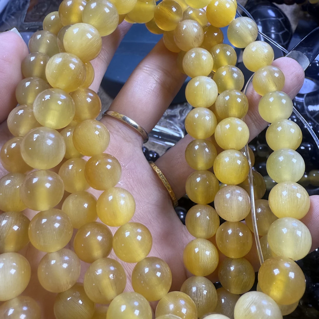 非金属木质手链 驴蹄子手串纯蜜色1.0正圆厂家直销