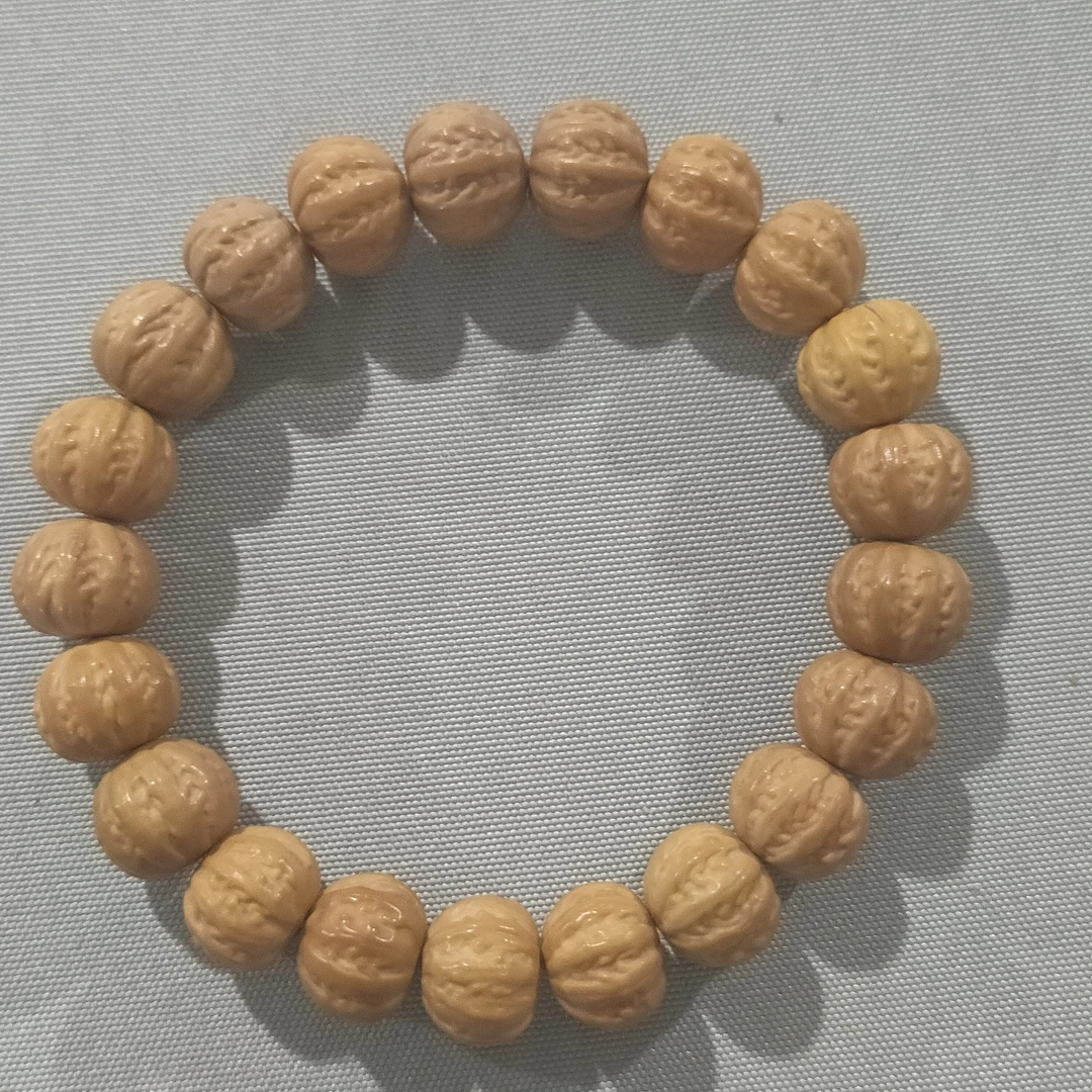 W127  京八棱小猴头单圈手串