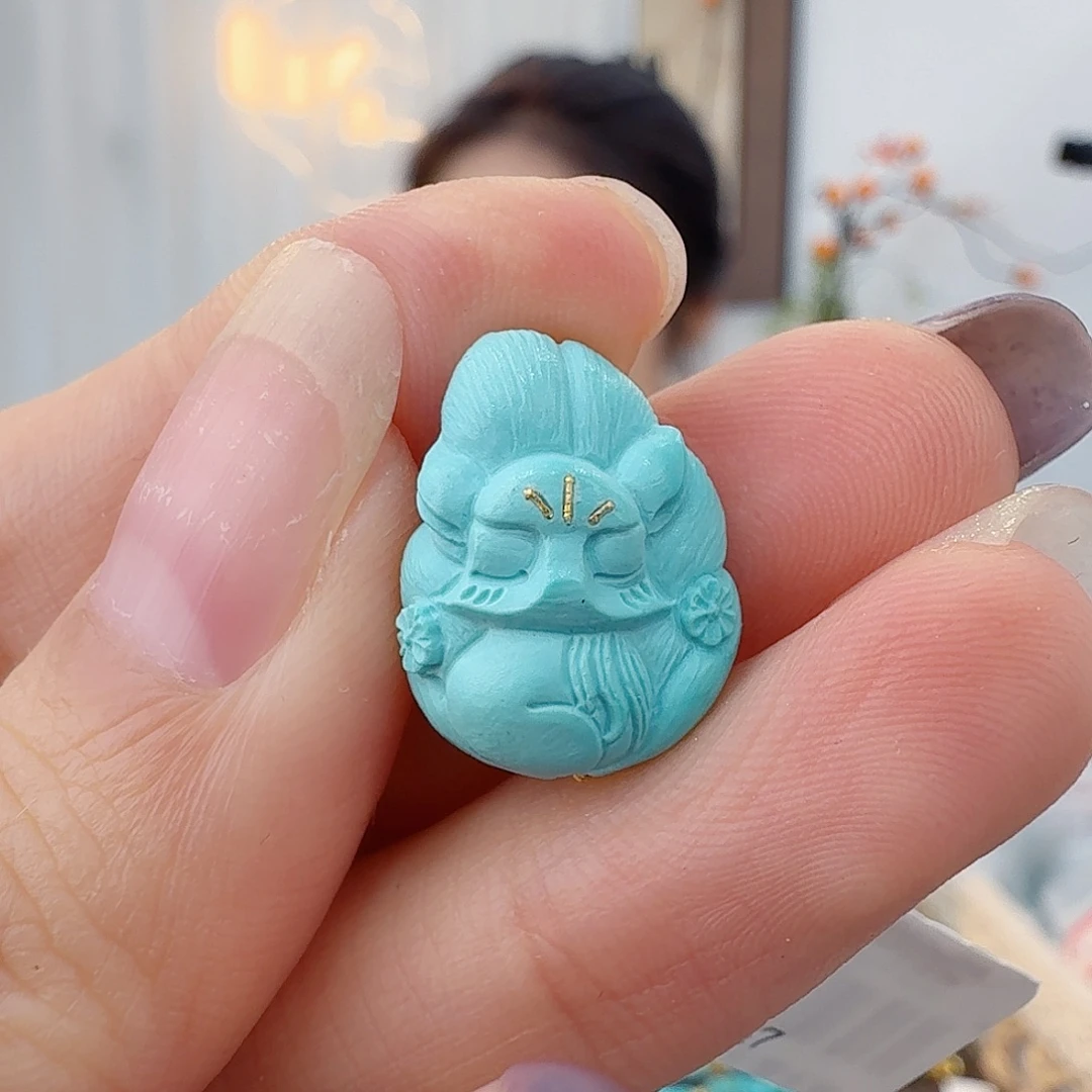 绿松石未镶嵌珠宝半成品