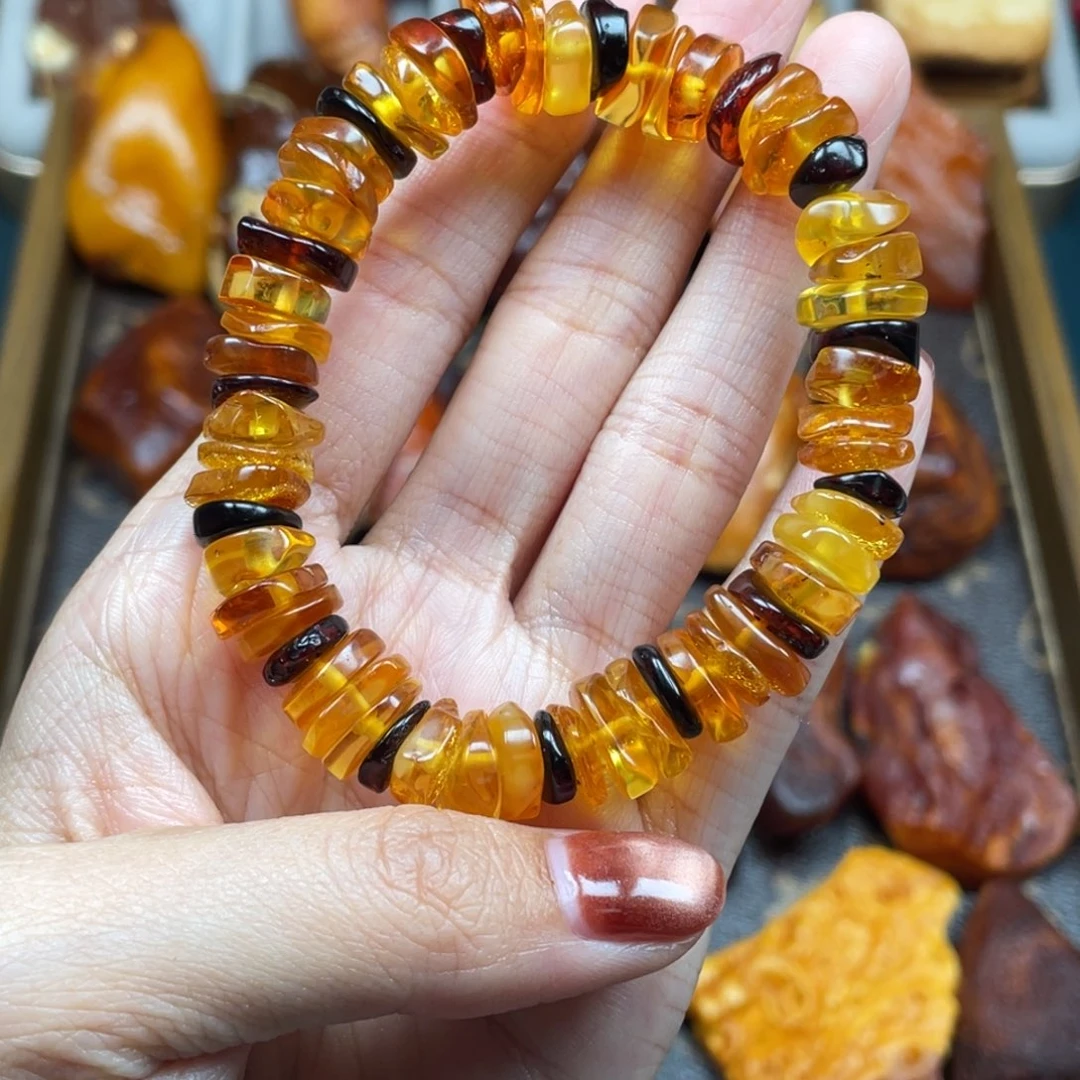 琥珀未镶嵌珠宝奇石