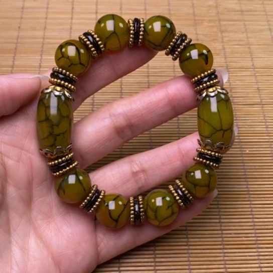 玛瑙/玉髓手链未镶嵌