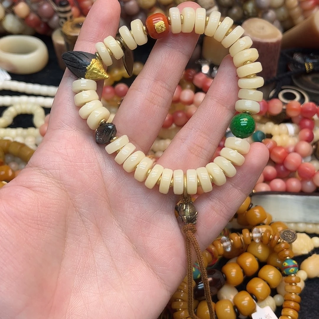 大理石非金属特色手工艺单圈单珠