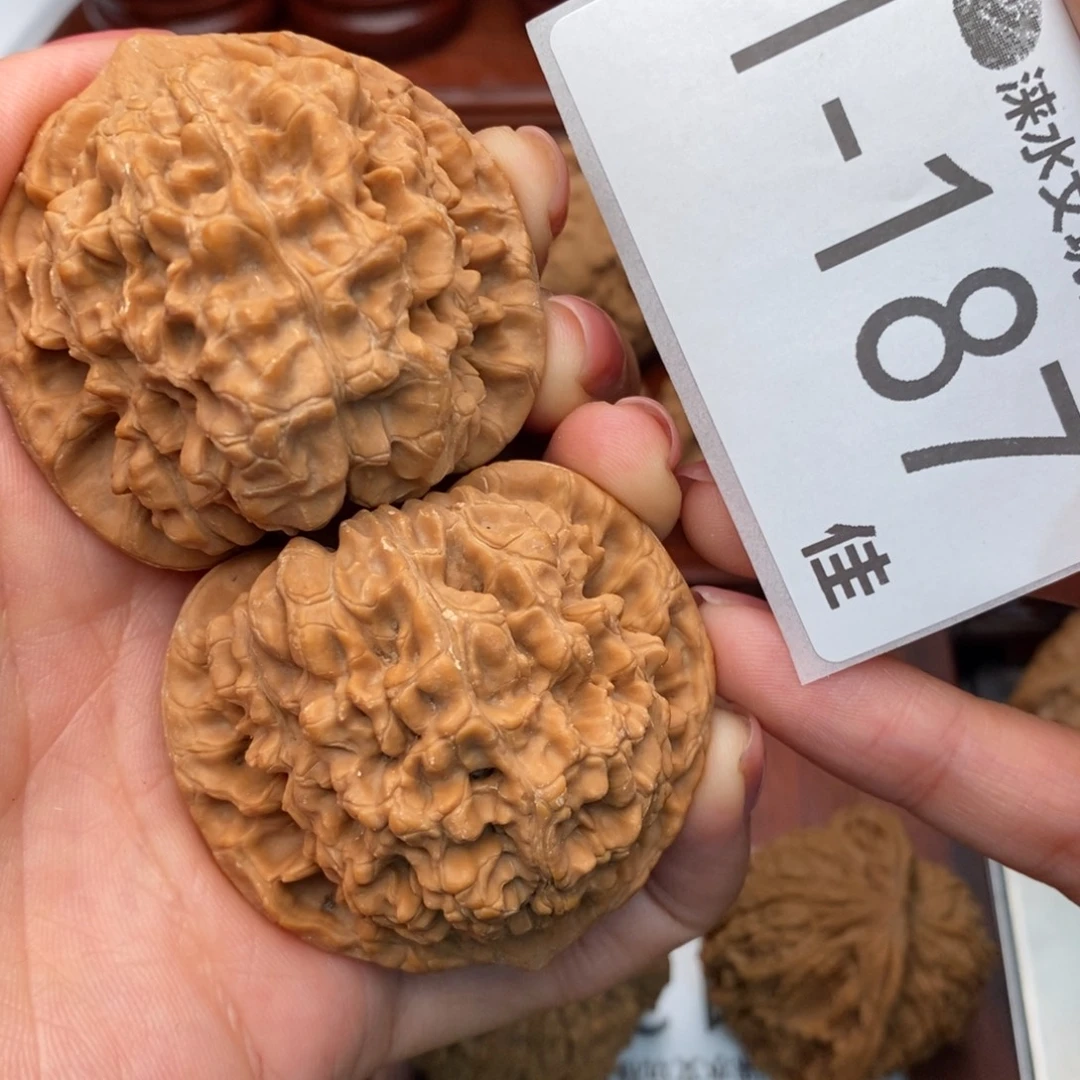 把件文玩核桃48官帽