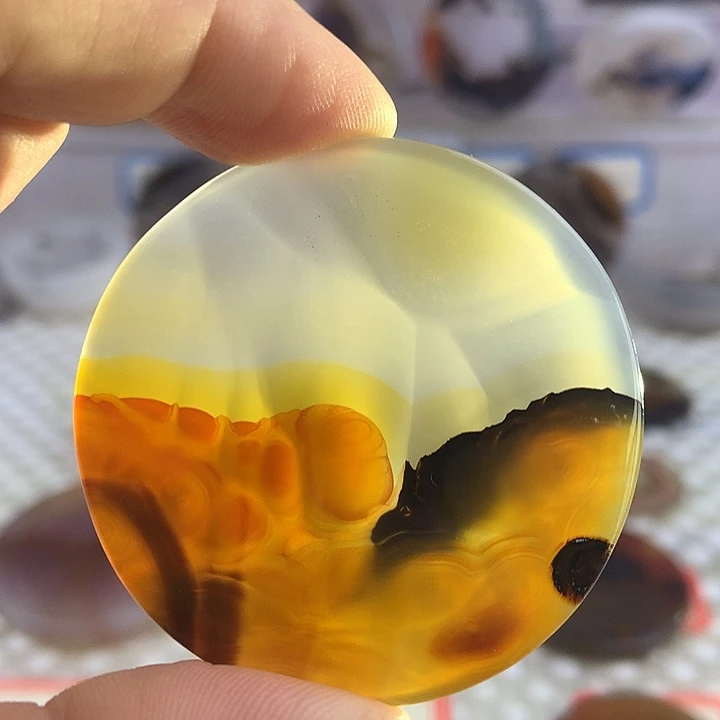 玛瑙/玉髓合金颈饰