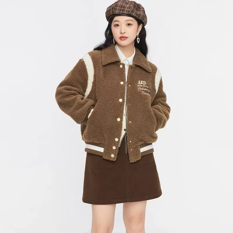 0108 外套2025冬季新款棒球服保暖防风锁温J8