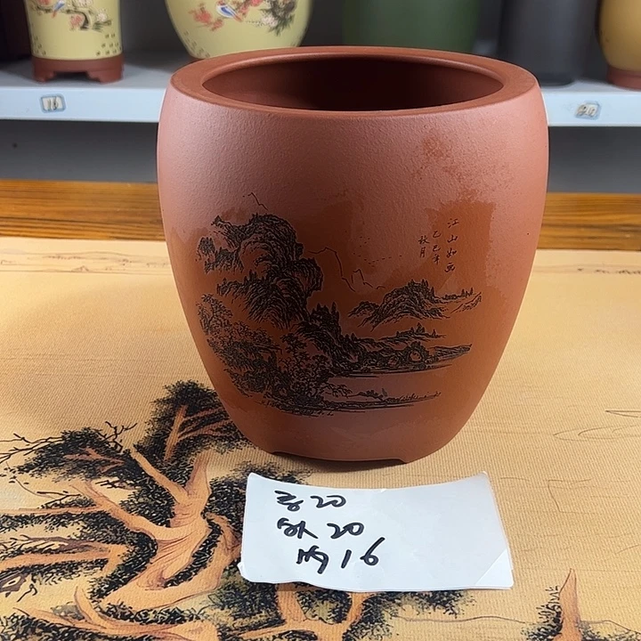 花盆紫砂紫砂兰花盆8