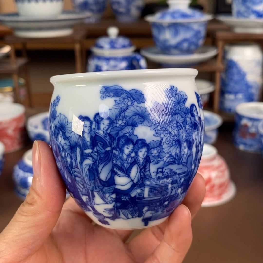 景德镇陶瓷手工手绘