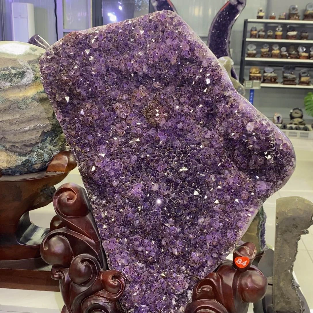 未镶嵌大型摆件（非配饰）紫晶