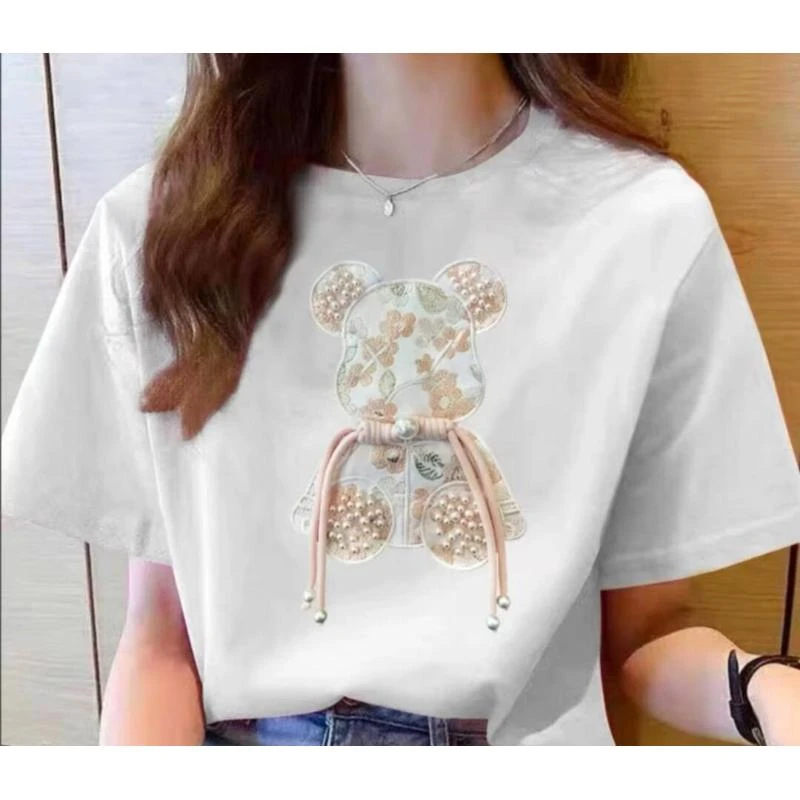 上新时尚休闲百搭夏季潮流半袖ins春夏韩版t恤