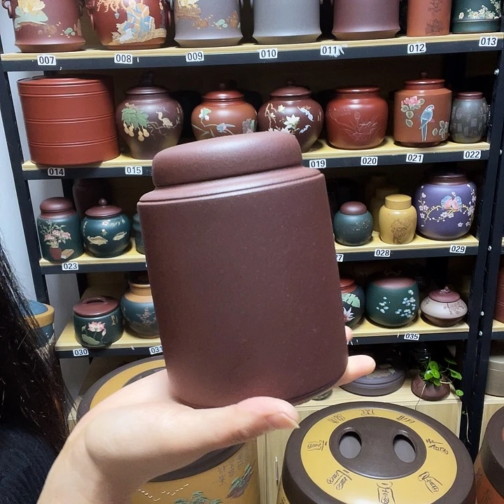 紫砂茶叶罐紫砂茶叶罐