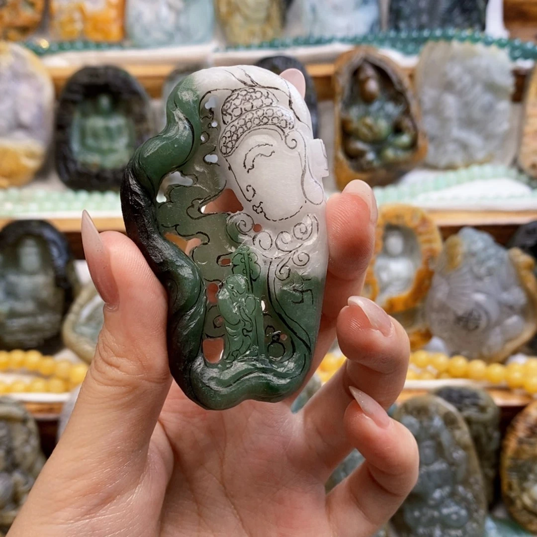 未镶嵌定制翡翠流**球