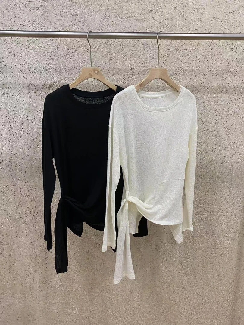 【小青专属】设计师款飘逸感针织上衣JM25-8014