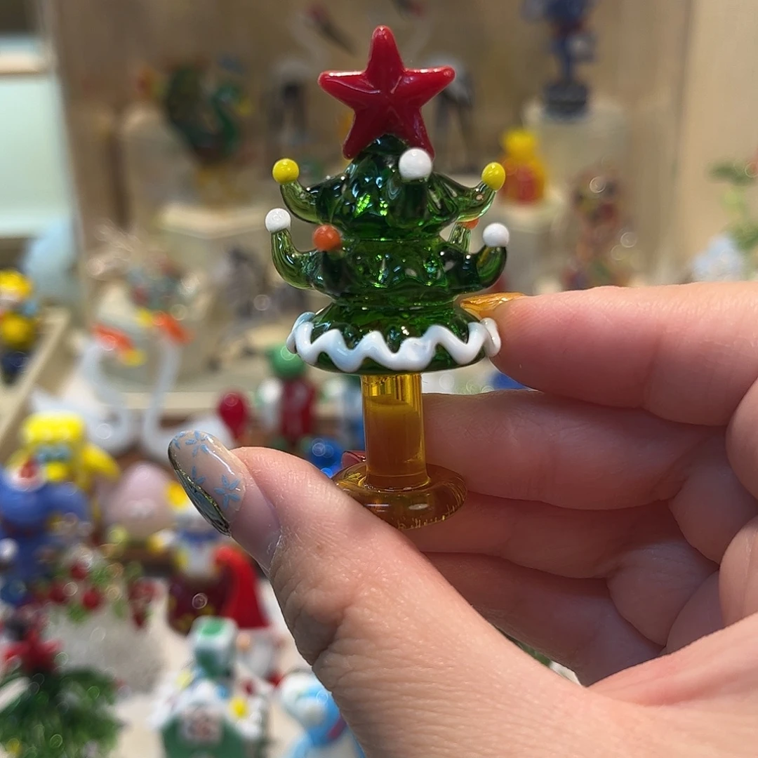 琉璃手工艺品圣诞树