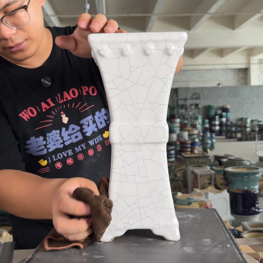 。一风堂石湾花盆 内11*29