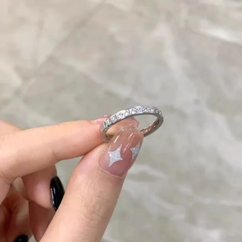 合金戒指 NME时尚经典白半