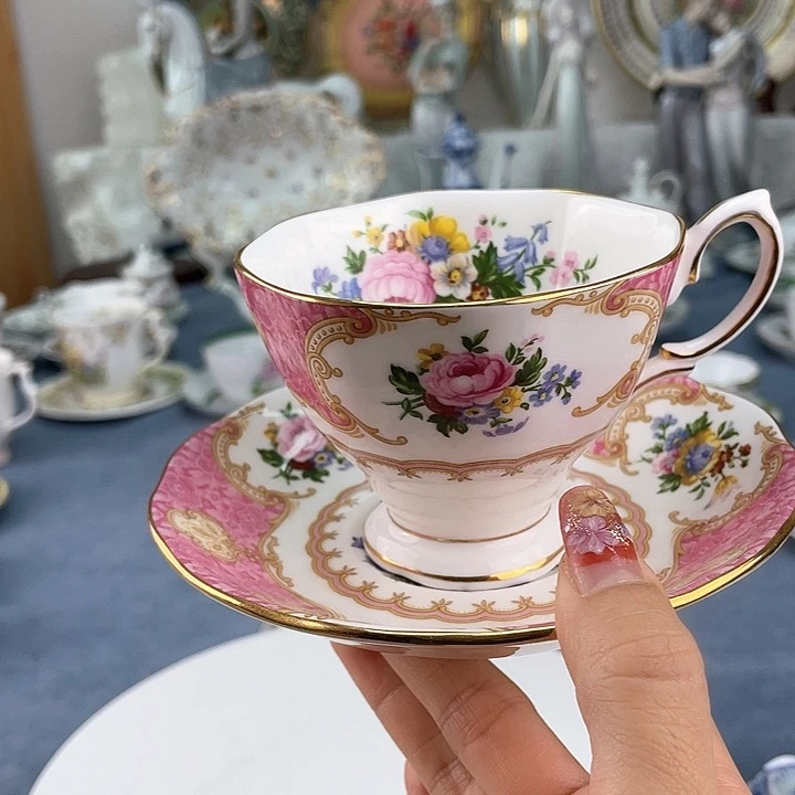 中古欧瓷瓷器小房子