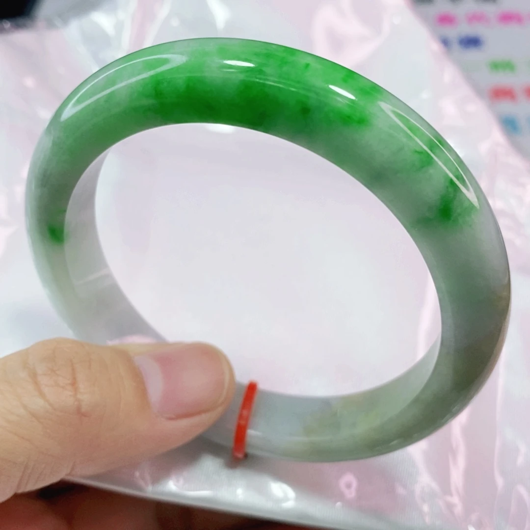 未镶嵌手镯翡翠57.3圈口完整