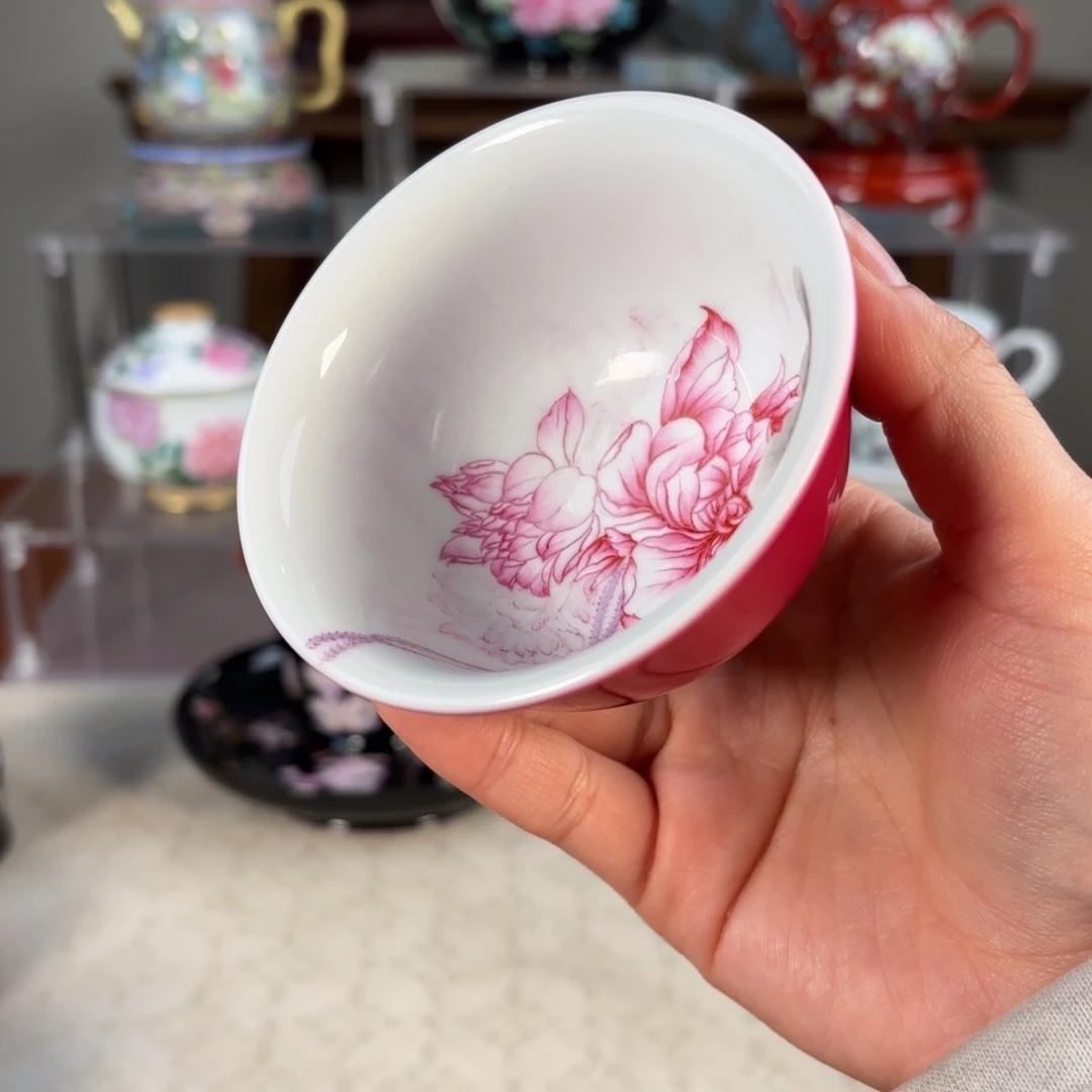 纯手工手绘 高端茶器