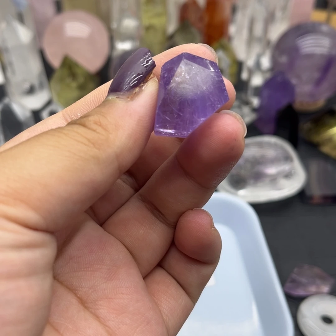 山***园未镶嵌珠宝半成品水晶36