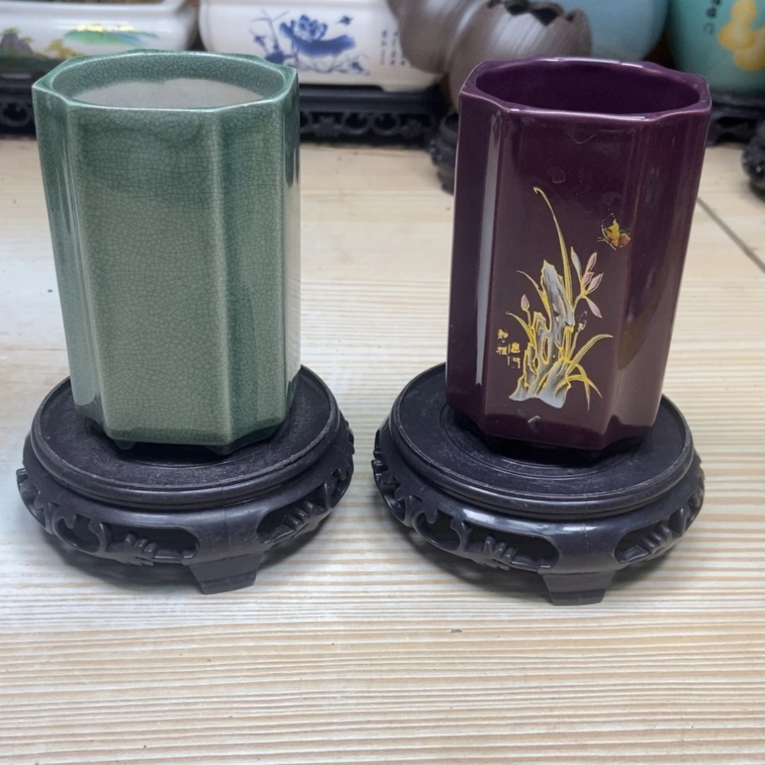 瓷片陶瓷花盆陶瓷艺术