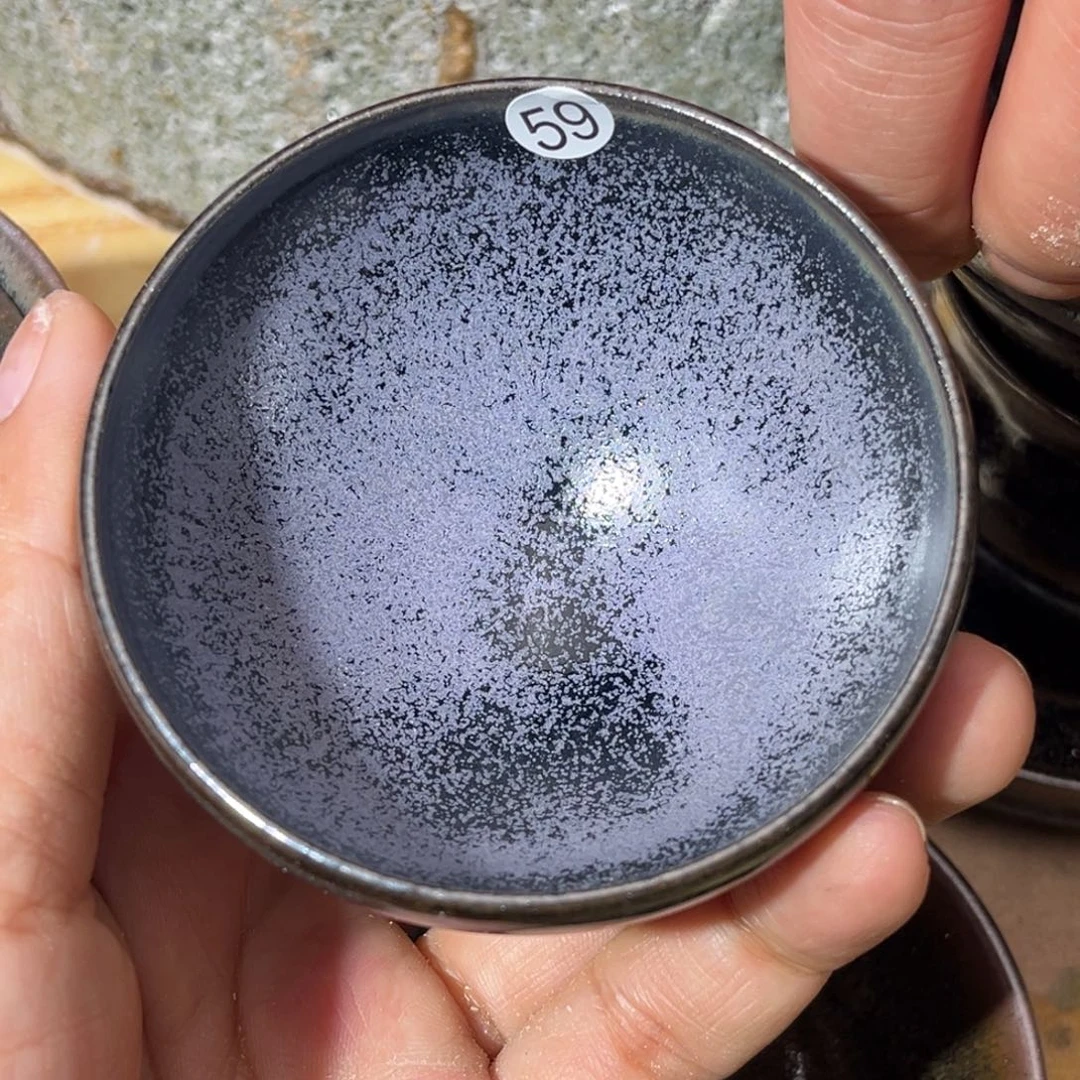 茶盏义兴龙窑坚持真柴烧