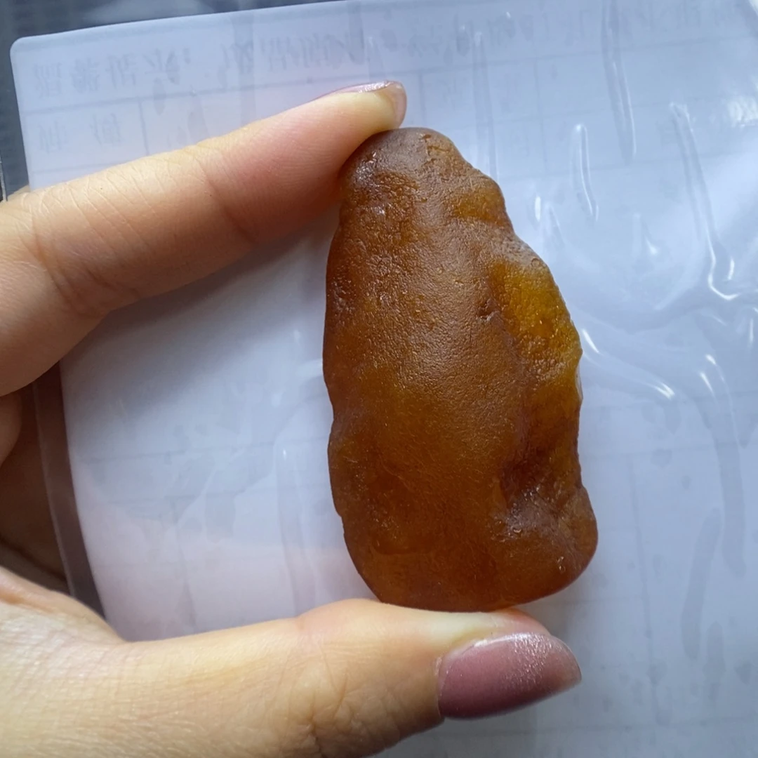 未镶嵌定制蜜蜡郎